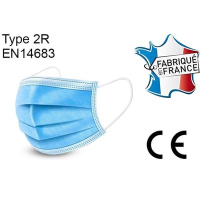 Masques chirurgicaux Type 2R Français